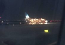 Explosión en un avión de Aerolíneas en Nueva York