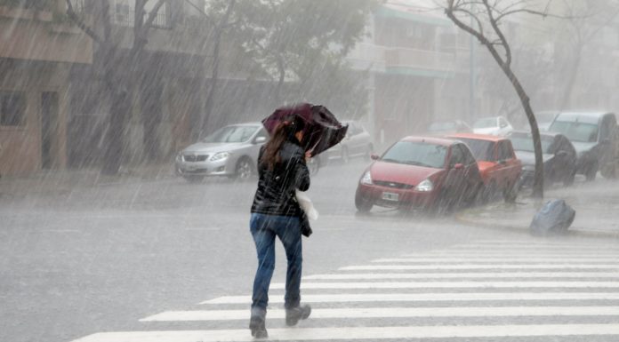 Santa Fe bajo alerta meteorológica por tormentas