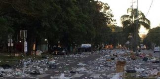 Para reflexionar como ciudadanos: Así quedó la ciudad luego de dos eventos