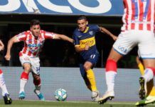 El tate se prepara para recibir a Boca Juniors