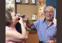 Video viral: la reacción de dos abuelos con su nueva mascota