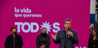 Massa: “Vamos a construir un gobierno de todos y para todos, no volvamos para atras”
