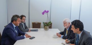Sergio Massa se reunió en Panamá con el Asesor Especial para las Américas de Biden y con la ministra de Planificación de Lula