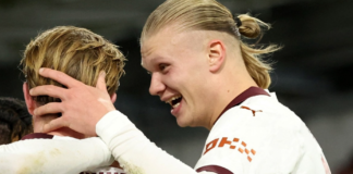 Haaland convirtió 5 goles, sigue rompiendo récords e intenta aproximarse a Messi