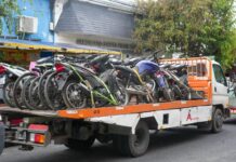 Sacaron 200 motos, 100 bicis y 30 autos de la Comisaría 3ª