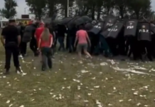 Uno de los árbitros más polémicos debió retirarse de una cancha con custodia policial
