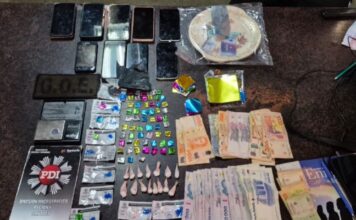 Detenidos y secuestro de cocaína en allanamientos en barrio San Lorenzo de Santa Fe