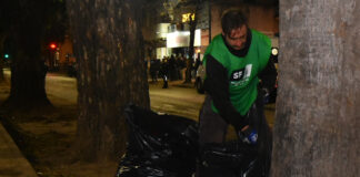 Se recolectaron más de dos toneladas de residuos tras los festejos por la Selección Argentina