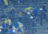 La policía brasileña volvió a reprimir hinchas argentinos: Esta vez lo sufrió Rosario Central