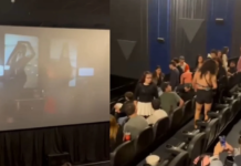 Pelea en el cine de Paraná: tiraron gas pimienta dentro de la sala