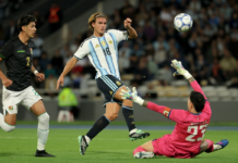 Argentina goleó a Bolivia y llenó de alegrías a Córdoba